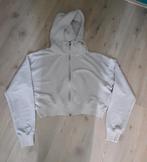 Kort sweatvest H&M beige, m valt ruim, meer L/xl, H&M, Beige, Maat 42/44 (L), Ophalen of Verzenden
