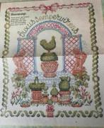 BORDUURPATROON BUXUSTUINTJE, Hobby en Vrije tijd, Borduren en Borduurmachines, Verzenden, Zo goed als nieuw, Handborduren, Patroon