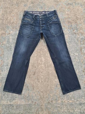 PME Aviator W33 L30 Straight 100% katoen Bronno3330 Blauw

 beschikbaar voor biedingen