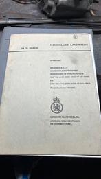 Daf ya ya4440 ya4442 toolset detaillijst, Ophalen of Verzenden, Landmacht, Nederland