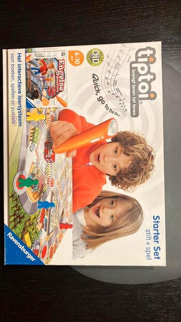 Tiptoi starter set met spel beschikbaar voor biedingen