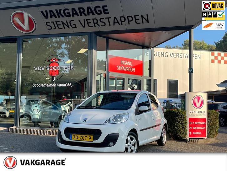 Peugeot 107 1.0 Sportium Rijklaarprijs !, Auto's, Peugeot, Bedrijf, Te koop, ABS, Airbags, Airconditioning, Centrale vergrendeling