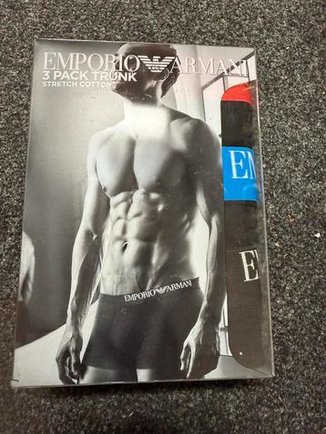 Emporio Armani 3-pack Boxer beschikbaar voor biedingen