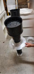 Dakdoorvoer plat dak - 2 stuks, Doe-het-zelf en Verbouw, Ventilatie en Afzuiging, Ophalen of Verzenden