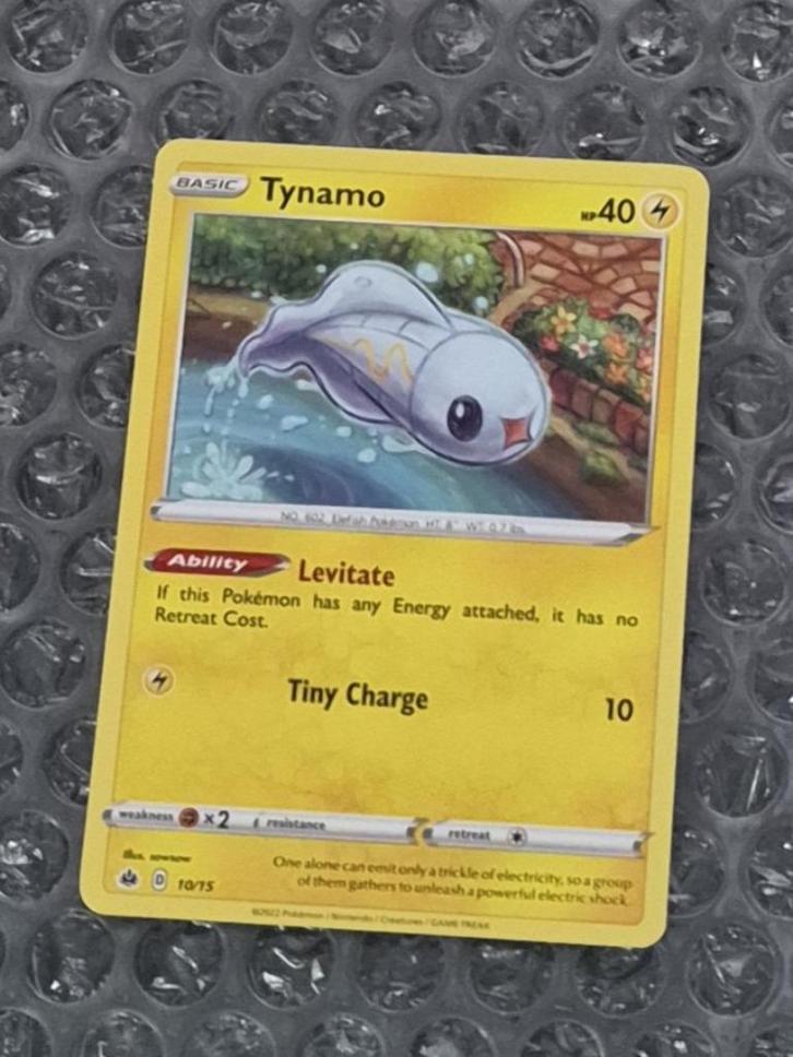 Tynamo 10/15 McDonald's Match Battle 2022 pokemon Kaart!, Hobby en Vrije tijd, Verzamelkaartspellen | Pokémon, Zo goed als nieuw