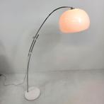 Booglamp jaren 70, verstelbaar, Space Age mid century, Huis en Inrichting, Lampen | Vloerlampen, Ophalen, Kunststof, 200 cm of meer