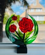 Glasfusie, glaskunst, love in closed harmony, Ophalen