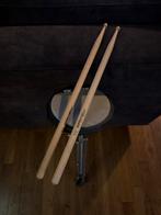 Drumstokken Millenium 5A en drumbedje, Muziek en Instrumenten, Ophalen, Gebruikt, Overige merken