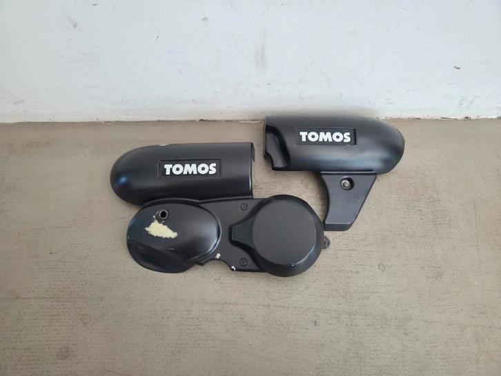 Tomos A35/A52/A55/Pack'R/Flexer ZijKappen Zwart Origineel, Motoren, Accessoires | Overige, Zo goed als nieuw, Ophalen of Verzenden