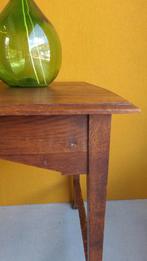Brocante vintage landelijke eikenhouten bureau tafel, desk, Huis en Inrichting, Bureaus, Ophalen, Gebruikt, Vintage, Nvt