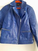 DAMES JASJE LEER, Blauw, Maat 42/44 (L), Ophalen of Verzenden, Zo goed als nieuw