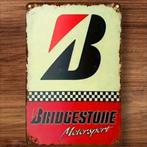 Bridgestone. Metalen bord 20x30cm, Verzamelen, Merken en Reclamevoorwerpen, Verzenden, Nieuw, Reclamebord