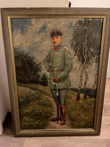 1921 Duits schilderij veldartillerie beschikbaar voor biedingen