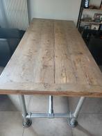 Eetkamertafel steigerhout, Huis en Inrichting, Ophalen, Overige materialen, Gebruikt, 200 cm of meer