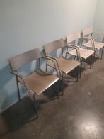 Set 4 stoelen van Lammhults Campus uit Zweden., Huis en Inrichting, Stoelen, Ophalen, Wit, Design, Zo goed als nieuw