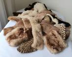 Verzameling oud origineel  Bont, Mof Muts, enz., Ophalen of Verzenden