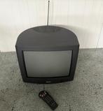 Philips 17 inch CRT tv + remote, Audio, Tv en Foto, Vintage Televisies, Ophalen of Verzenden, Gebruikt, 40 tot 60 cm, Philips