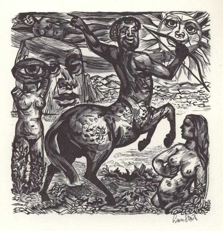 0666 Ex Libris Nederland : Lou Strik, 1963, Antiek en Kunst, Kunst | Etsen en Gravures, Verzenden