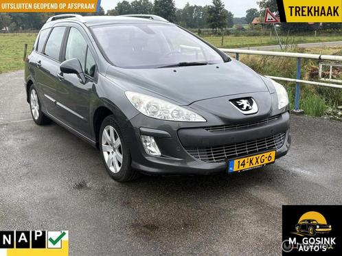 Peugeot 308 SW Blue Lease Executive Pano Airco Trekhaak Nap, Auto's, Peugeot, Bedrijf, Te koop, ABS, Airbags, Airconditioning