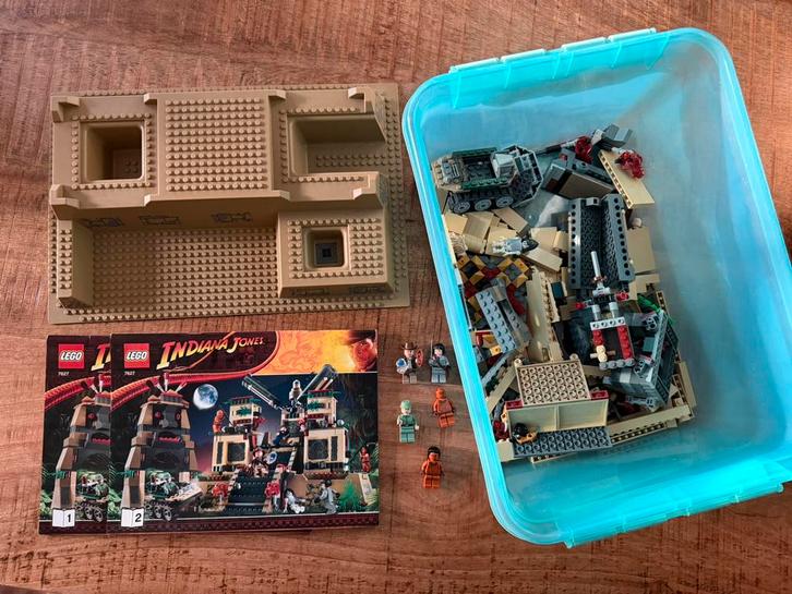 Lego Indiana Jones 7627, Kinderen en Baby's, Speelgoed | Duplo en Lego, Zo goed als nieuw, Lego, Complete set, Ophalen of Verzenden