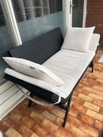 Bankje met ligstand, Tuin en Terras, Ophalen, Zo goed als nieuw