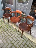 Cafe stoelen, Ophalen of Verzenden, Gebruikt, Bruin