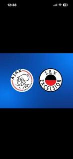 Te koop 1 kaart Ajax-Excelsior vak 428, Eén persoon, September