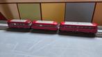 Märklin “schienenbus” (H0 3-rail analoog) + 2 rijtuigen, Hobby en Vrije tijd, Modeltreinen | H0, Wisselstroom, Verzenden, Analoog
