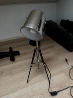 Vintage Stijlvolle ‘filmspot’ Lamp. Op tafel  buro of kast., Gebruikt, Metaal of Aluminium, Vloerspot of Grondspot, Ophalen of Verzenden
