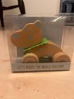 Houten Trekhondje van Rice - Nieuw in doos!, Ophalen of Verzenden, Nieuw, Duw- of Trekspeelgoed