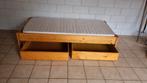 1 persoonsbed, Ophalen, 90 cm, Eenpersoons, Wit