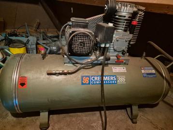 Creemers compressor,150 liter,11 bar, professioneel, 2003 beschikbaar voor biedingen