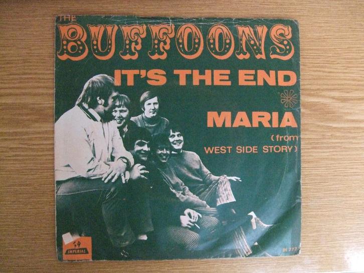 BUFFOONS    IT'S THE END / MARIA, Cd's en Dvd's, Vinyl Singles, Zo goed als nieuw, Single, Pop, 7 inch, Ophalen of Verzenden