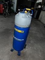 Michelin compressor 50 liter 2 pk z.g.a.n. 3x gebruikt, Ophalen of Verzenden, 6 tot 10 bar, Zo goed als nieuw, 25 tot 100 liter