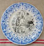 Assiette parlante st. Amand, Sports, humoristisch, Antiek en Kunst, Antiek | Servies los, Ophalen of Verzenden