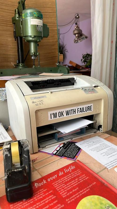 Hp1018 printer + 1,5 toner, Computers en Software, Printers, Gebruikt, Printer, Ophalen