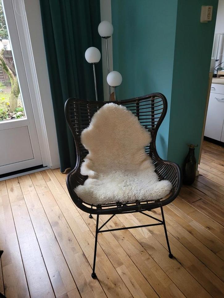 Rotan stoel, Tuin en Terras, Tuinstoelen, Gebruikt, Rotan, Ophalen