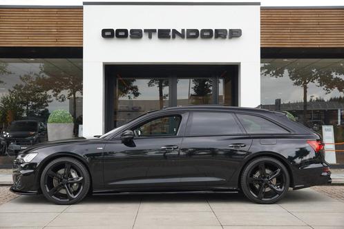 Audi A6 Avant 50TFSIe/299pk Quattro S-Line Competition Black, Auto's, Audi, Bedrijf, Te koop, A6, 360° camera, 4x4, ABS, Achteruitrijcamera