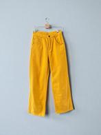 American Vintage oker geel jeans denim wide leg 26 broek, Overige kleuren, Nieuw, Ophalen of Verzenden, W27 (confectie 34) of kleiner