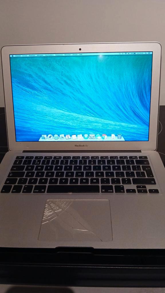 MacBook Air, Computers en Software, Apple Macbooks, Gebruikt, MacBook Air, 13 inch, Minder dan 2 Ghz, 128 GB of minder, Qwerty