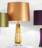 Eichholtz Flato lamp - handgeblazen geel oranje goud glas, Ophalen of Verzenden