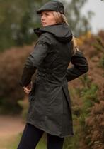 Oxford blue wax jas dames, Ophalen of Verzenden, Zo goed als nieuw, Maat 38/40 (M), Bruin