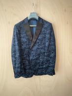 Stijlvolle Colbert met Patroon, Ophalen of Verzenden, Zo goed als nieuw, Maat 48/50 (M), Blauw