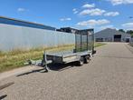 Nette Machinetransporter Kraantransporter Multitransporte, Auto diversen, Aanhangers en Bagagewagens, Ophalen, Gebruikt