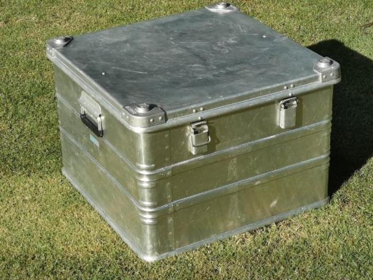 Zarges 40859 aluminium transportkist model K470, Doe-het-zelf en Verbouw, Kratten en Dozen, Gebruikt, Bak of Kist, 50 tot 75 cm