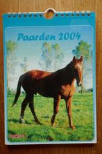 Kalender 2004 met 12 ansichten Paard Pony Arabier Haflinger, Verzamelen, Ophalen of Verzenden, 1980 tot heden, Ongelopen, Paard