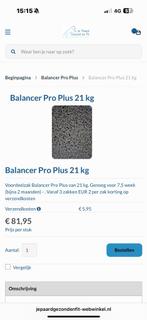 Zak Balancer pro plus 21 kg NIEUW, Ophalen of Verzenden, Nieuw, Overige soorten