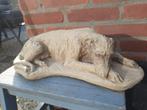 Betonnen Deerhound Sculptuur - Gesigneerd, Tuin en Terras, Tuinbeelden, Ophalen
