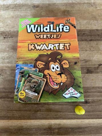 Wildlife weetjes kwartet  beschikbaar voor biedingen