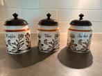 Zenith Vintage Koffie, Thee, Suiker Potten Set, Gebruikt, Ophalen of Verzenden, Nvt, Nvt